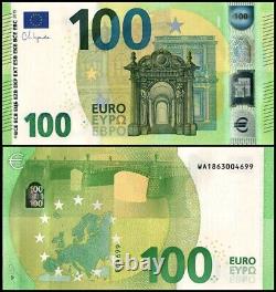 European Union Germany 100 Euro, 2019, P-30w, UNC, Prefix W