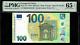 European Union /germany 100 Euro 2019 Pmg 65 Epq Unc Pi#24r Series Prefix R