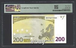 European Union / Germany 200 Euro 2002 P6x Prefix X Uncirculated Grade 67