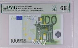 European Union / Spain 100 Euro 2002 P18v UNC / PMG GEM66EPQ