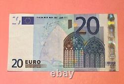 European Union Spain (2) 20 Euros 2002 Banknote, 1 Uncirculated, 1 Circulated