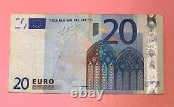 European Union Spain (2) 20 Euros 2002 Banknote, 1 Uncirculated, 1 Circulated