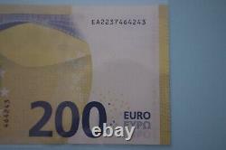 European Union currency 200 euro banknote 2019 EA Slovakia