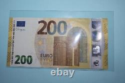 European Union currency 200 euro banknote 2019 EA Slovakia