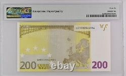 FRANCE 200 Euro 2002 U-serie, Duisenberg Sign, PMG 66