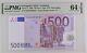 Germany 500 Euro 2002 X-serie, Duisenberg Sign, Pmg 64, R002