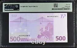 GERMANY 500 Euro 2002 X-serie, Duisenberg Sign, R001A4, PMG 66