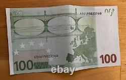 Germany 100 Euro Banknote, Very Rare 2002