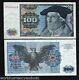 Germany 100 Marks P-34-a 1970 Munster Eagle Euro Xf Rare Currency Bill Bank Note