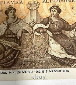 ITALY 10000 10,000 Italia Lire 07 Mar 1948 Pick 89 Rare High Grade EU Euro Note