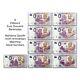 India Euro Souvenir Banknote Schein Gandhi Set Of 9 Different 2020 Issue