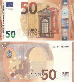 Italy 50 EURO 2017 SB S008 Draghi UNC