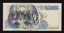 Italy 500000 LIRA P-118 1997 Pre Euro UNC RAPHAEL Painting Italian Money NOTE