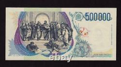 Italy 500000 LIRA P-118 1997 Pre Euro UNC RAPHAEL Painting Italian Money NOTE