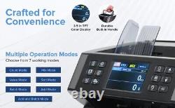 Money Bill Counter Machine Mixed Value Denomination Counting KHIPPUS Pro5500