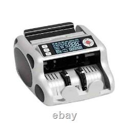 Money Counter Machine, Dollar, Euro Value Count, UV/MG/IR/DD Cash Counterfeit De