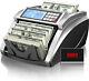 Money Counter Machine Ponnor With Value Bill Count, Dollar, Euro With Uv/mg/ir/d