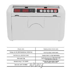 Money Counter Machine Precise Bill Value Counting for USD EUR Rechargeable