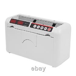 NEW Money Bill Counter Cash Counting Machine UV MG Detection Rechargeable