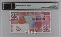 Netherlands (Pre Euro) 25 Gulden 1989 P100 UNC / PMG Superb GEM69EPQ