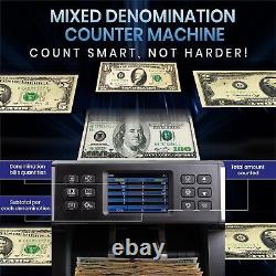 New Money Counter Machine Mixed Bill Value Denomination Counting KHIPPUS Pro5500