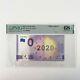 Pmg 68 Superb Gem Unc 0 Euro Souvenir Banknote Specimen 2020 Gold Foil 000038