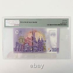 PMG 68 Superb Gem Unc 0 Euro Souvenir Banknote SPECIMEN 2020 Gold Foil 000038