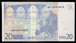 PORTUGAL 20 Euro 2002, M-serie UNC, Duisenberg Sign, Printer H005B1