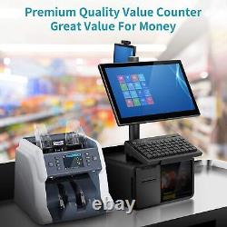 RIBAO BC-40 Mixed Denomination Money Counter Machine Value Counting Bill Counter