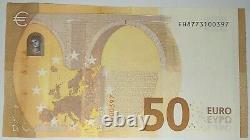 Rare 50 Euro Banknote for Special Occasion Birthday, Wedding Day etc