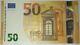 Rare 50 Euro Banknote With Four 1's (4 Aces) In The Serial Number 1111