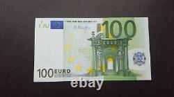 SPAIN 100 Euro 2002 V-serie, Draghi Sign, M005