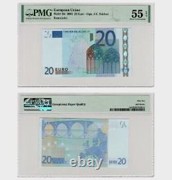 Slovenia Euro- 2002 20 REMAINDER Without Serial RARE E004D2 ERROR