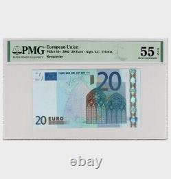 Slovenia Euro- 2002 20 REMAINDER Without Serial RARE E004D2 ERROR