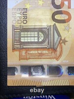 Two Of Lots 50 Euro Banknote Circulated 2017 Legal Tender UC Series 1446335695