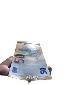 Two Of Lots 50 Euro Banknote Circulated 2017 Legal Tender UC Series 1446335695